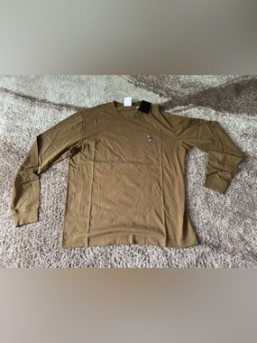 OVO long  sleeve t shirt in kangaroo